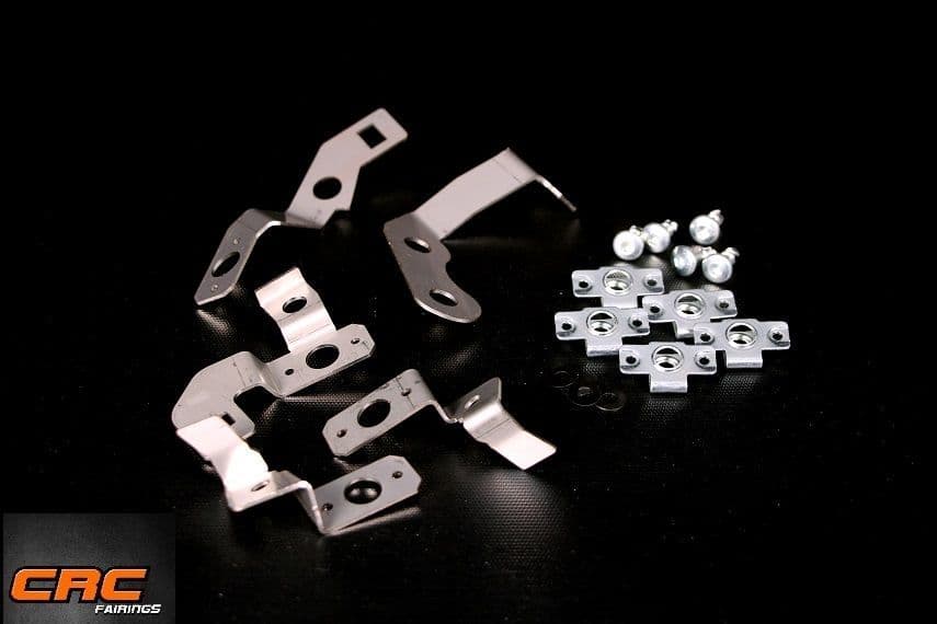 BMW S1000RR 2019> Stainless Steel Bracket Kit Front