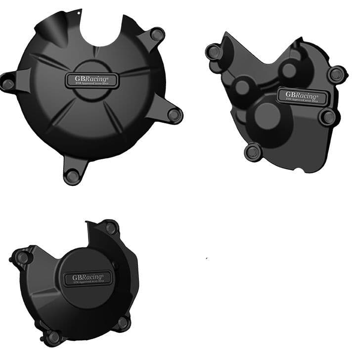 GB Racing Kawasaki ZX6R 2009> / ZX6R 636 2013> Engine Cover Set