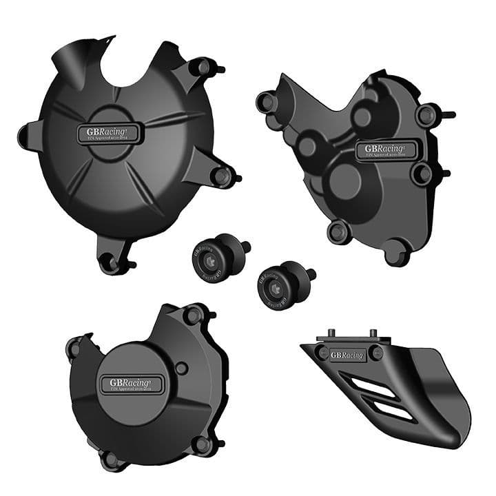 GB Racing Kawasaki ZX6R 2009> / ZX6R 636 2013> Protection Bundle
