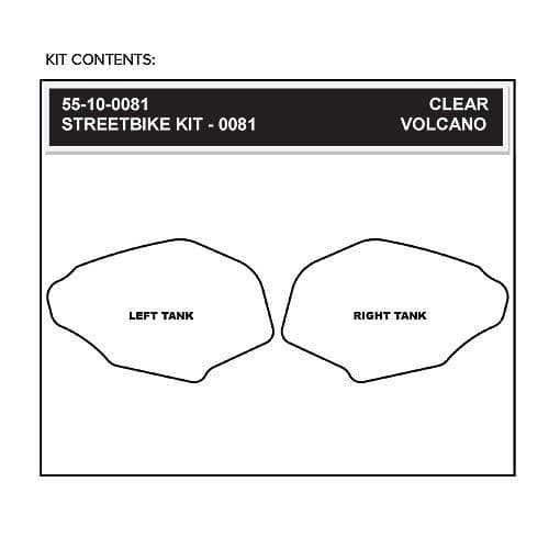Stompgrip BMW 05-08 K1200S - Streetbike Kit