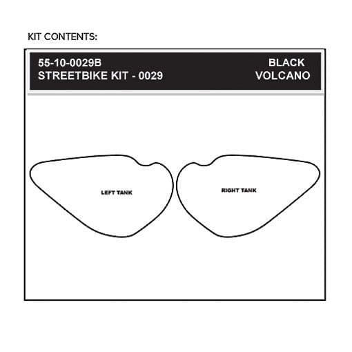 Stompgrip Kawasaki ZZR600 05-08 - Streetbike Kit